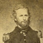 Nathaniel Lyon standing in uniform with sword.
