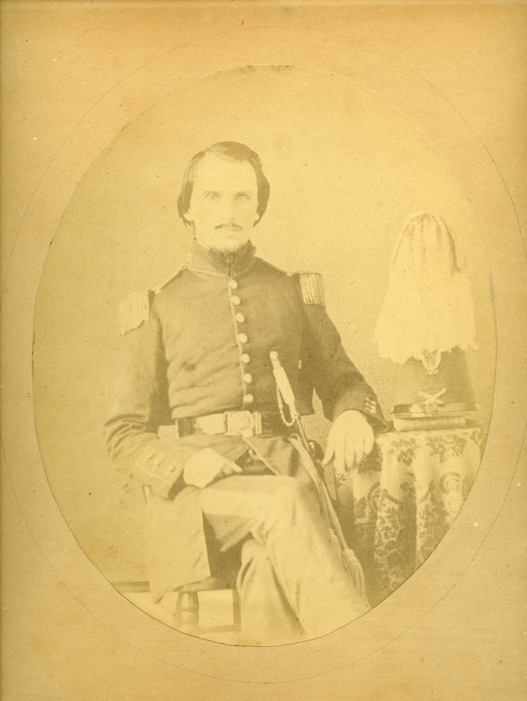 Harrison Gleim in uniform.