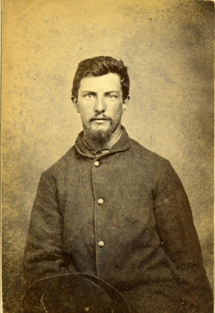 Conrad Grassmeck in uniform.