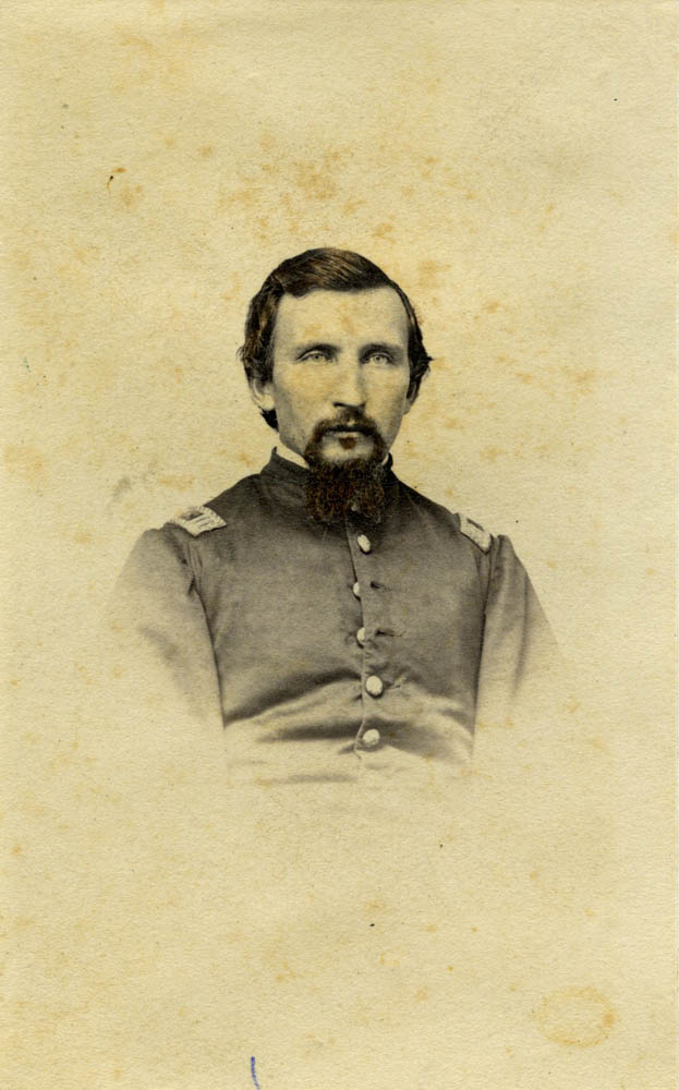 John Hauser in uniform.