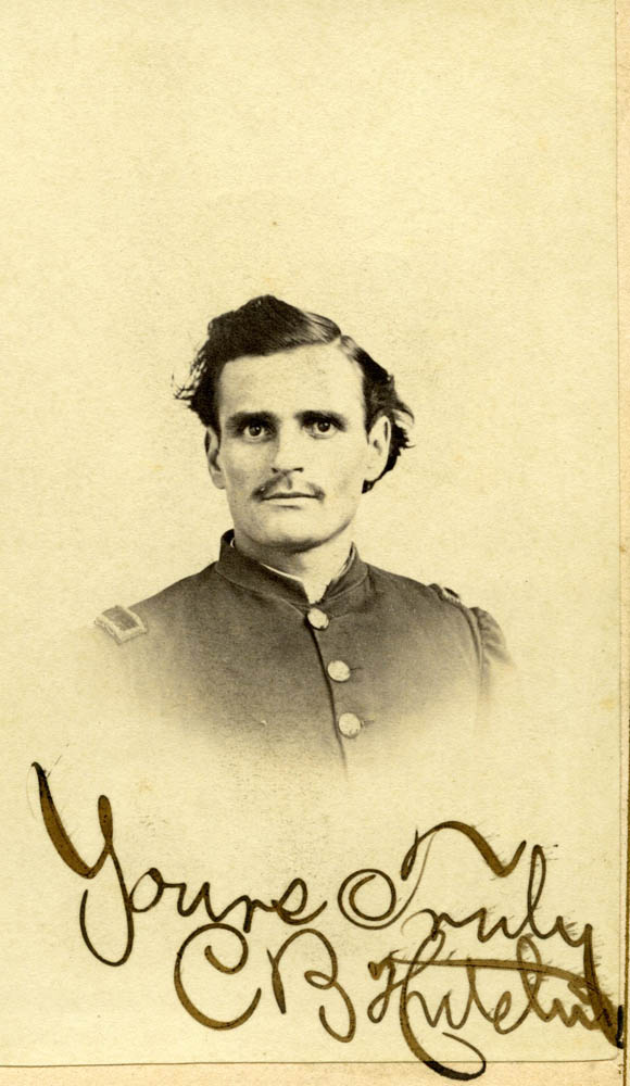 Charles Hutchins in uniform.