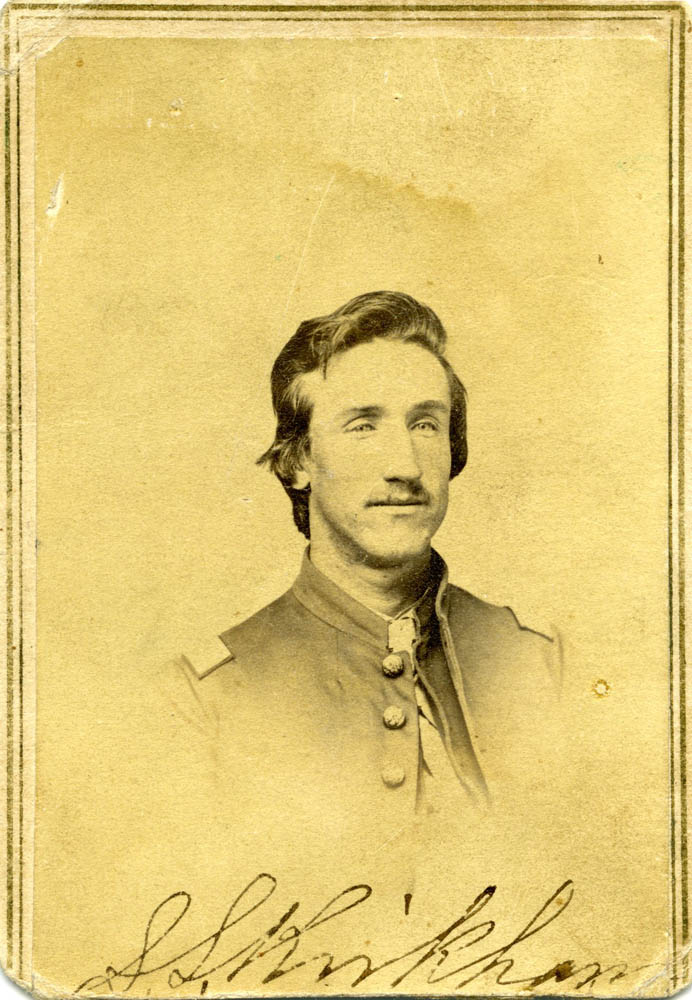 Samuel Kirkham in uniform.