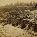 Confederate bunkers at Battery No. 11 at Port Hudson, La.