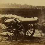 Disabled Confederate 24 pound gun at Port Hudson, La.