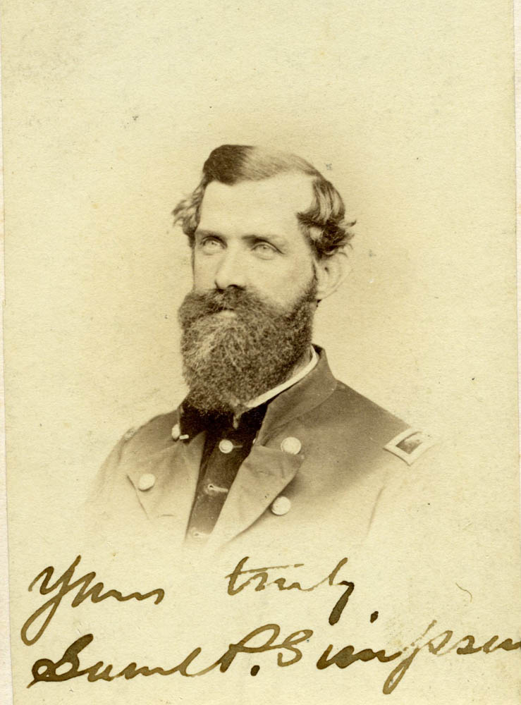 Photograph of Samuel P. Simpson in uniform.