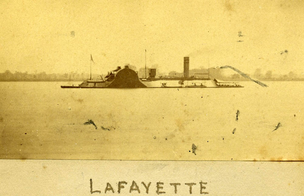 Photograph of the USS Lafayette.