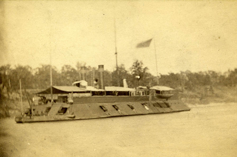 Photograph of the USS Louisville.