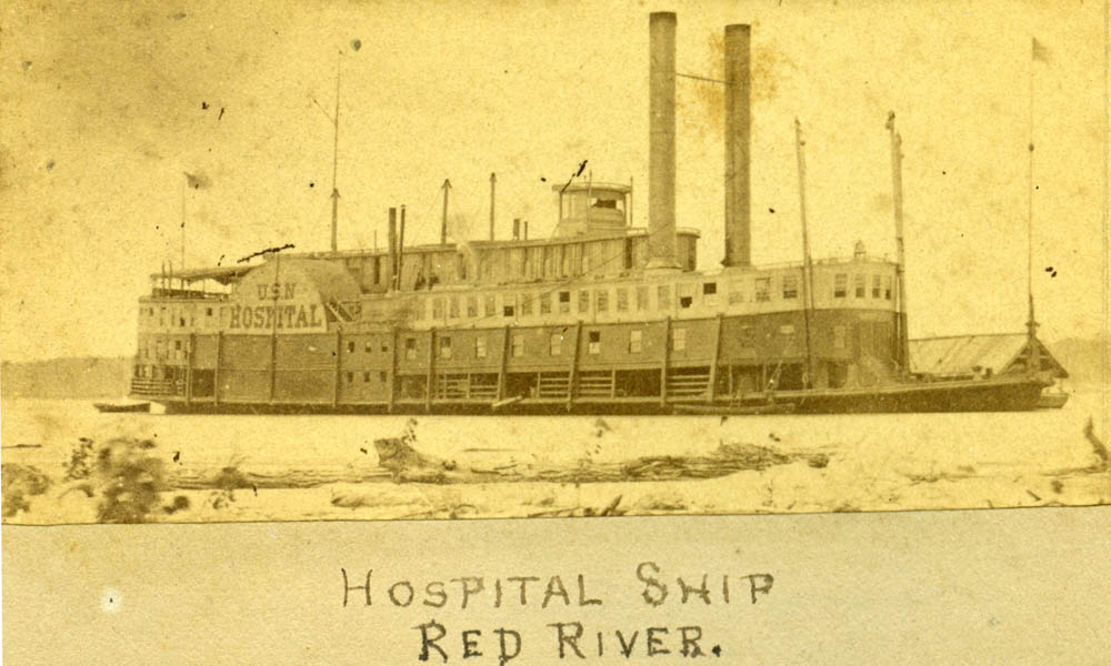 Photograph of the USS Red Rover.