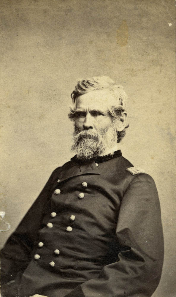 Photograph of Joseph Dana Webster seated in uniform.