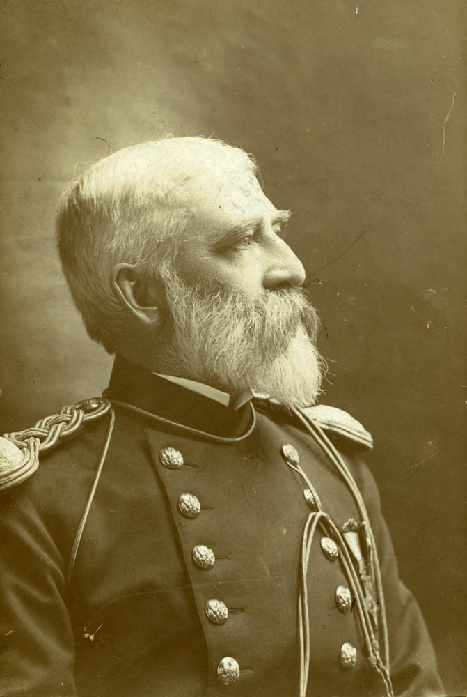 Profile photograph of William M. Wherry in uniform.