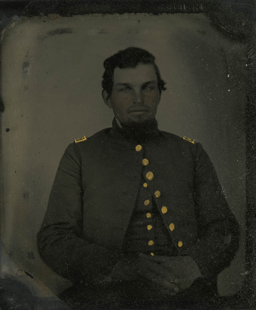 Bust shot of John Goodbrake in uniform.