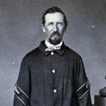 James Frazell standing in uniform.